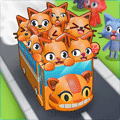 Animal Bus Traffic Jam free online game on G76