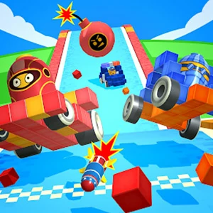 Bumper Car Demolition Race game on G76